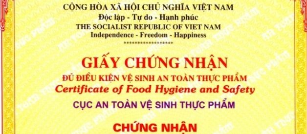 Hướng Dẫn Xin Giấy An Toàn Thực Phẩm Tại TP.HCM Mới Nhất