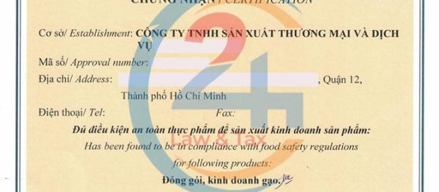 Làm giấy VSATTP